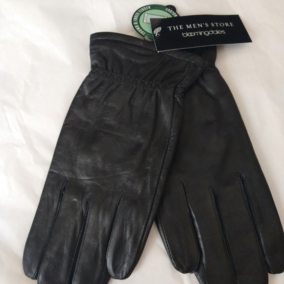 Bloomingdales Men's Leather Gloves - Picture 5 of 10